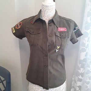 Army Drab Military Tokyo Shirt